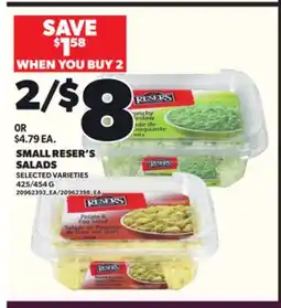 Loblaws SMALL RESER'S SALADS, 425/454 G offer