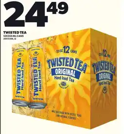 Loblaws TWISTED TEA, 12X355 ML CANS offer