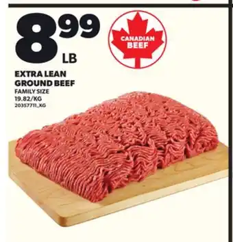Loblaws EXTRA LEAN GROUND BEEF offer