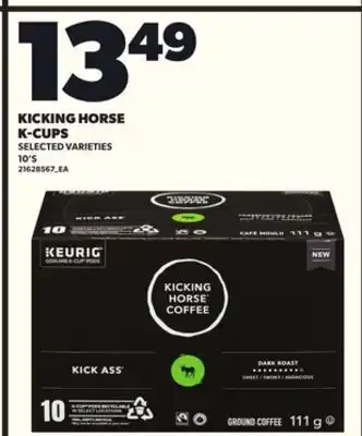 Loblaws KICKING HORSE K-CUPS, 10'S offer