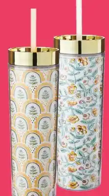 Real Canadian Superstore LIFE AT HOME SLIM TO GO PRINTED TUMBLER offer