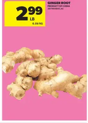 Real Canadian Superstore GINGER ROOT offer