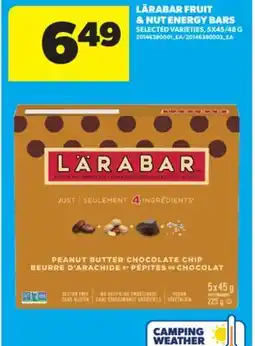 Real Canadian Superstore LÄRABAR FRUIT & NUT ENERGY BARS, 5X45/48 G offer