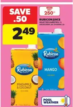 Real Canadian Superstore RUBICON JUICE, 1 L offer