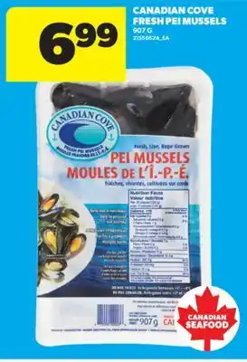 Real Canadian Superstore CANADIAN COVE FRESH PEI MUSSELS, 907 G offer