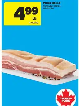 Real Canadian Superstore PORK BELLY offer