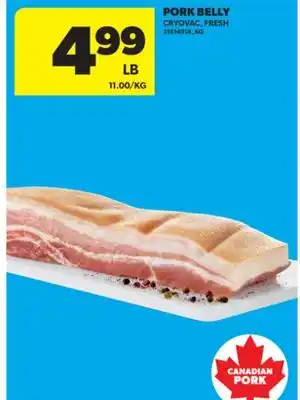 Real Canadian Superstore PORK BELLY offer