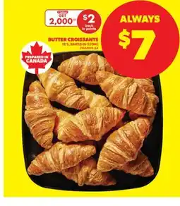 Real Canadian Superstore BUTTER CROISSANTS offer