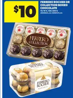 Real Canadian Superstore FERRERO ROCHER OR COLLECTION BOXED CHOCOLATE, 15 /' S , 6 156/200 G offer