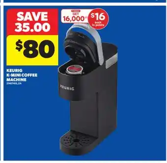 Real Canadian Superstore KEURIG K-MINI COFFEE MACHINE offer