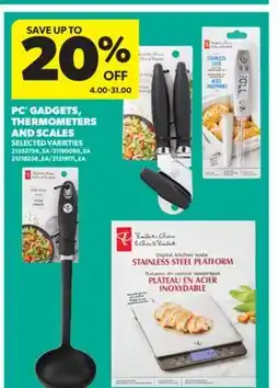 Real Canadian Superstore PC GADGETS, THERMOMETERS AND SCALES offer