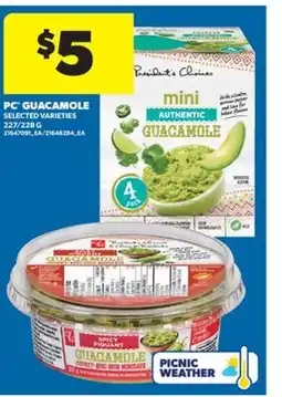 Real Canadian Superstore PC GUACAMOLE 227/228 G offer