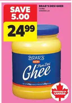 Real Canadian Superstore BRAR'S DESI GHEE, 1.6 KG offer