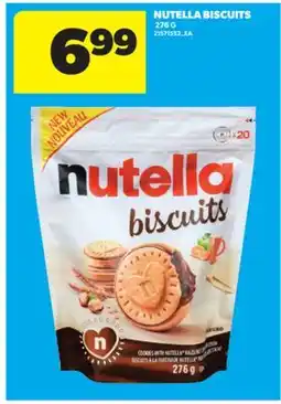Real Canadian Superstore NUTELLA BISCUITS, 276 G offer