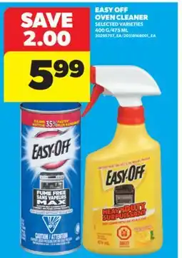 Real Canadian Superstore EASY OFF OVEN CLEANER, 400 G/475 ML offer