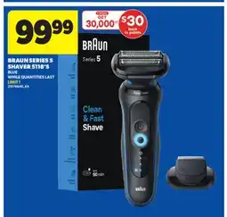 Real Canadian Superstore BRAUN SERIES 5 SHAVER 5118'S offer