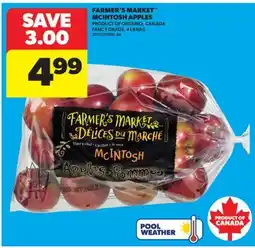 Real Canadian Superstore FARMER'S MARKET MCINTOSH APPLES, 4 LB BAG offer