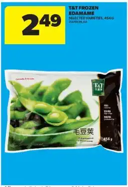 Real Canadian Superstore T&T FROZEN EDAMAME, 454 G offer