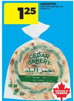 Real Canadian Superstore CEDAR PITA, 5' S offer
