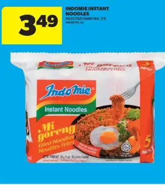 Real Canadian Superstore INDOMIE INSTANT NOODLES, 5' S offer