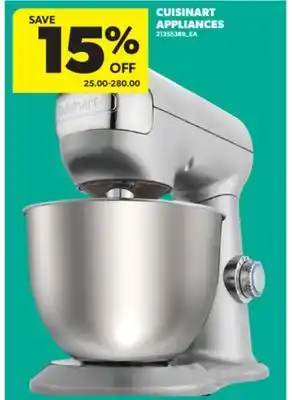 Real Canadian Superstore CUISINART APPLIANCES offer