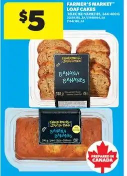 Real Canadian Superstore FARMER'S MARKET LOAF CAKES, 344-400 G offer