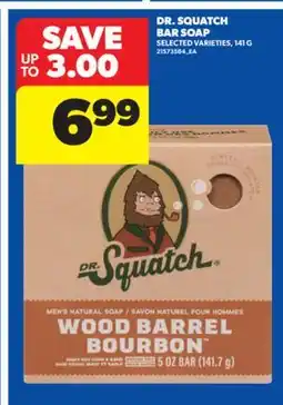 Real Canadian Superstore DR. SQUATCH BAR SOAP, 141 G offer