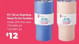 Real Canadian Superstore PC 24 OZ STAINLESS STEEL TO GO TUMBLER offer