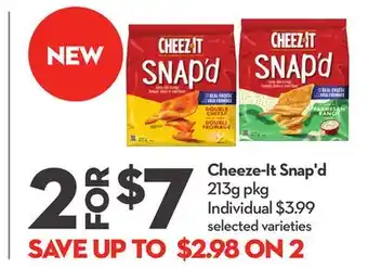 Longo's Cheeze-It Snap'd offer
