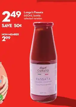 Longo's Passata offer