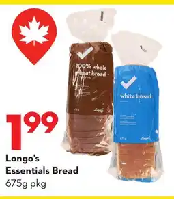 Longo's Essentials Bread offer