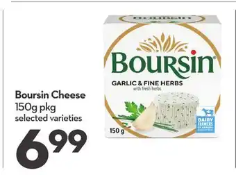 Longo's Boursin Cheese offer