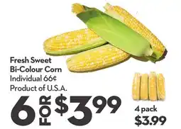Longo's Fresh Sweet Bi-Colour Corn offer