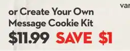 Longo's Create Your Own Message Cookie Kit offer