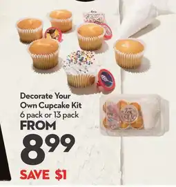 Longo's Decorate Own Cupcake Kit offer