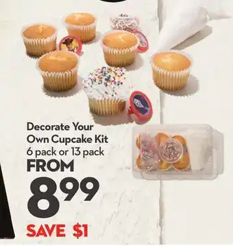 Longo's Decorate Own Cupcake Kit offer
