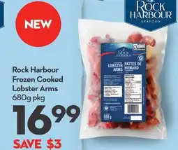 Longo's Frozen Cooked Lobster Arms offer