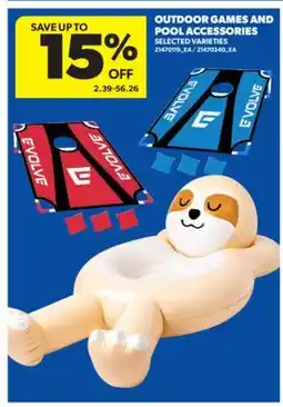 Real Canadian Superstore OUTDOOR GAMES AND POOL ACCESSORIES offer