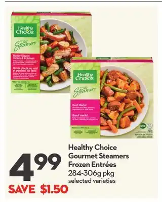 Longo's Gourmet Steamers Frozen Entrées offer