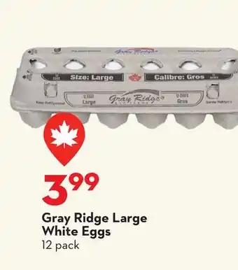 Longo's Large White Eggs offer