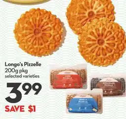 Longo's Pizzelle offer