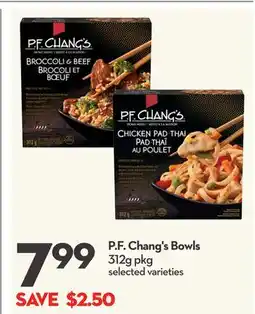 Longo's P. F. Chang's Bowls offer