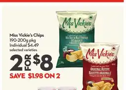 Longo's Miss Vickie's Chips offer