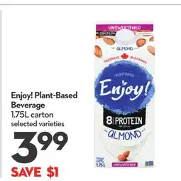 Longo's Plant-Based Beverage offer