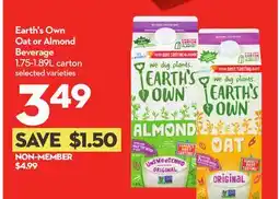 Longo's Oat or Almond Beverage offer
