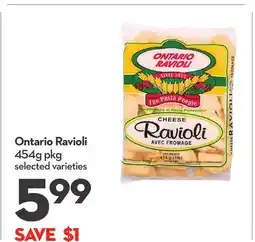 Longo's Ontario Ravioli offer