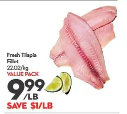 Longo's Fresh Tilapia Fillet offer