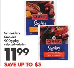 Longo's Schneiders Smokies offer