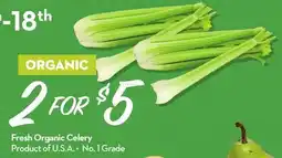 Longo's Fresh Organic Celery offer