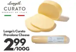 Longo's Curato Provolone Cheese offer